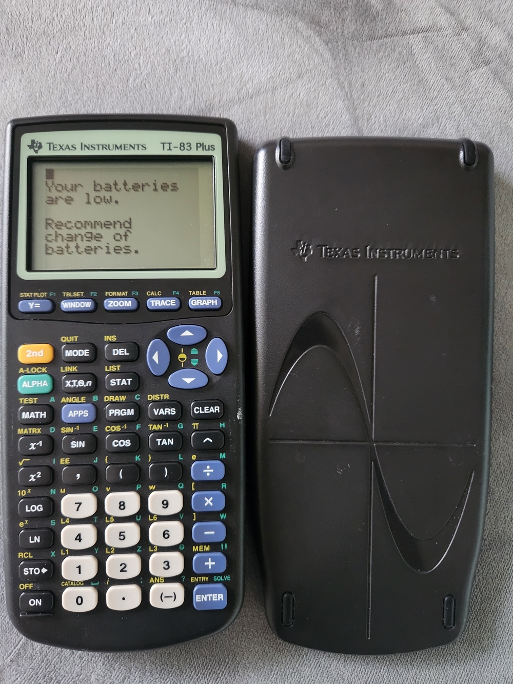 Texas Instruments TI-83 Plus Graphing Calculator - Black